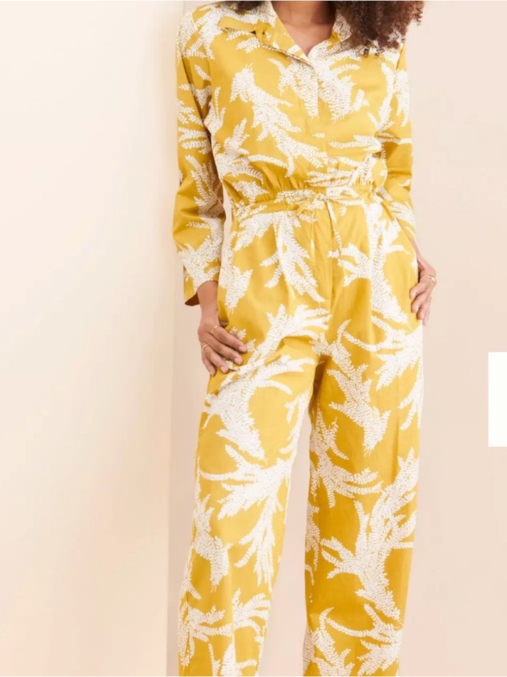 Anthropologie S/W/F Women's Floral Boiler Jumpsuit
UU7
